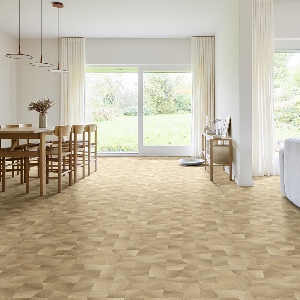 Beaulieu Canada residential,all vinyl Marqueterie naturel b0246