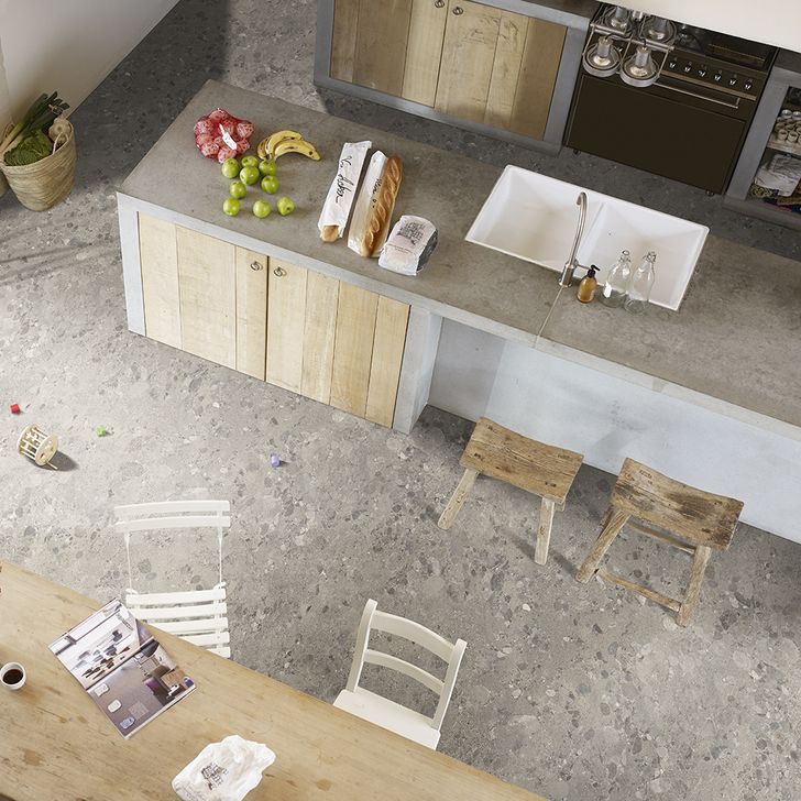 Beaulieu Canada Residential vinyl Pallazzo Terrazzo b0099